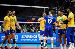 Brasil não joga bem e perde para a França Liga das Nações de Vôlei Brasil não joga bem e perde para a França Liga das Nações de Vôlei
