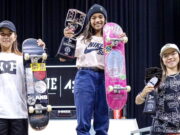 Rayssa Leal vence etapa da Liga Mundial de Skate Street Rayssa vence etapa da Liga Mundial de Skate Street