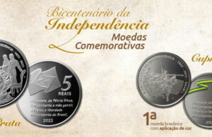 Banco Central lança 1ª moeda colorida em celebração aos 200 anos da Independência Banco Central lança 1ª moeda colorida em celebração aos 200 anos da Independência