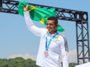 Isaquias Queiroz conquista medalhas de ouro e prata em mundial de canoagem Isaquias Queiroz conquista medalhas de ouro e prata em mundial de canoagem