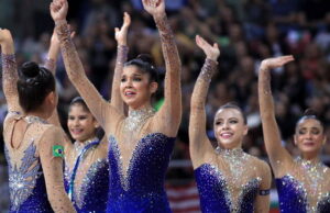 Brasil conquista posição inédita no Mundial de Ginástica Rítmica Brasil conquista posição inédita no Mundial de Ginástica Rítmica