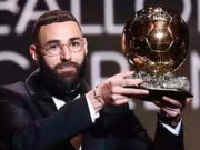 Karim Benzema vence prêmio Bola de Ouro em 2022 Karim Benzema vence prêmio Bola de Ouro em 2022