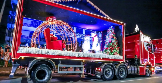 Caravana de Natal da Coca-Cola na região de Campinas; veja datas e trajetos