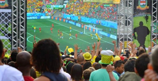 Centro de Campinas terá telão e food trucks nos jogos da Copa do Mundo