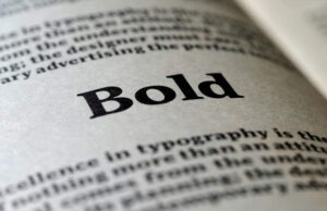 Criando impacto com texto em negrito: dicas e inspiração