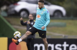 Neymar regressa aos treinos e reforça expectativas para o Mundial